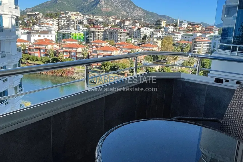 Purchase Elite 3+1 panoramic linear apartment with furniture in Tosmur, Alanya 13 