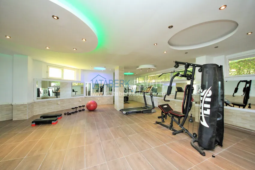 Real estate for a residence permit! Furnished 2+1 apartment with sea and mountain views, Oba district — Alanya 12 