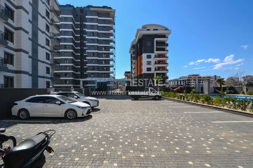Two-bedroom furnished apartment for long-term rent in the center of Mahmutlar, Saturday market area No. 112 12 