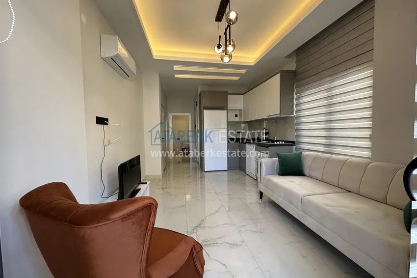 Purchase One bedroom apartment in the center of Alanya — Keykubat beach area 3 