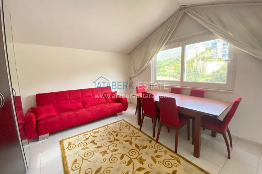 Purchase Duplex penthouse in Cikcilli, Alanya furnished in a small complex 14