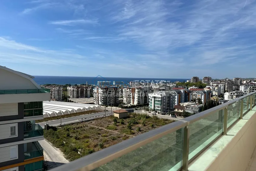 Purchase Furnished 3+1 duplex with a glazed balcony and sea view, Avsallar district — Alanya 13
