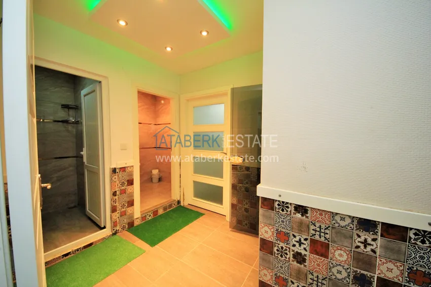 Real estate for a residence permit! Furnished 2+1 apartment with sea and mountain views, Oba district — Alanya 13 