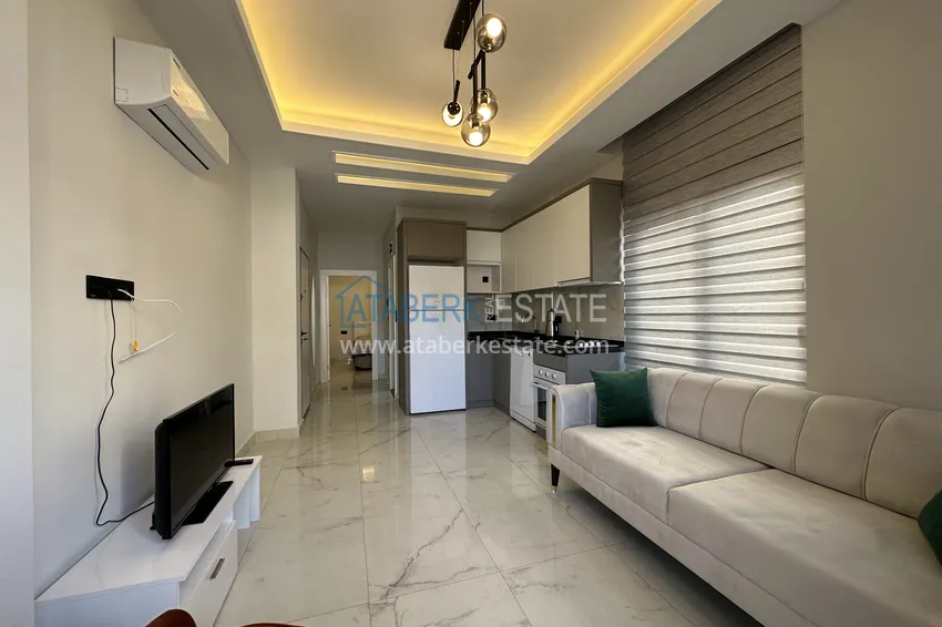 Purchase One bedroom apartment in the center of Alanya — Keykubat beach area 4 