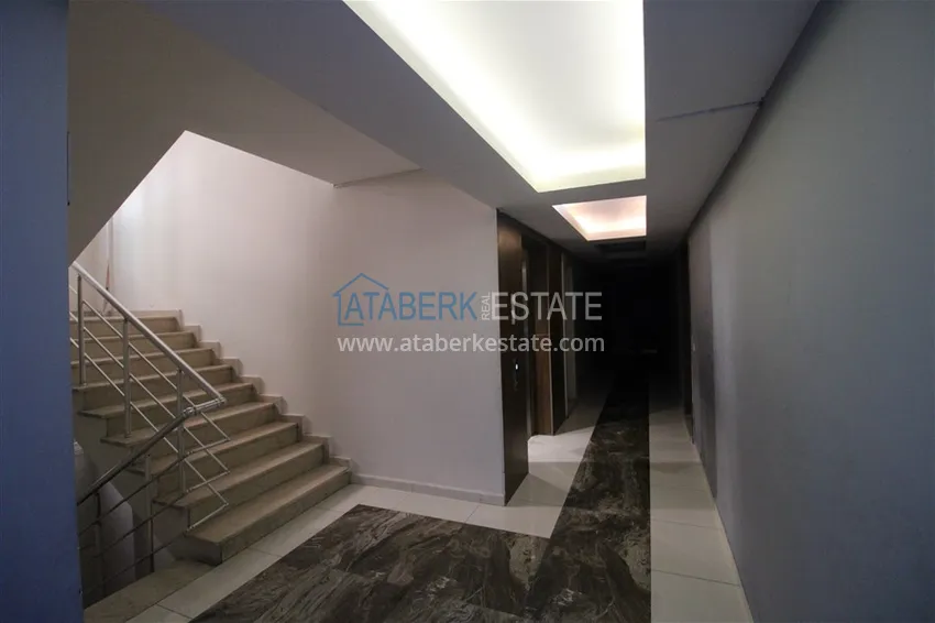 Real estate for a residence permit! Duplex penthouse with sea and mountain views - Mahmutlar District, Alanya 14 