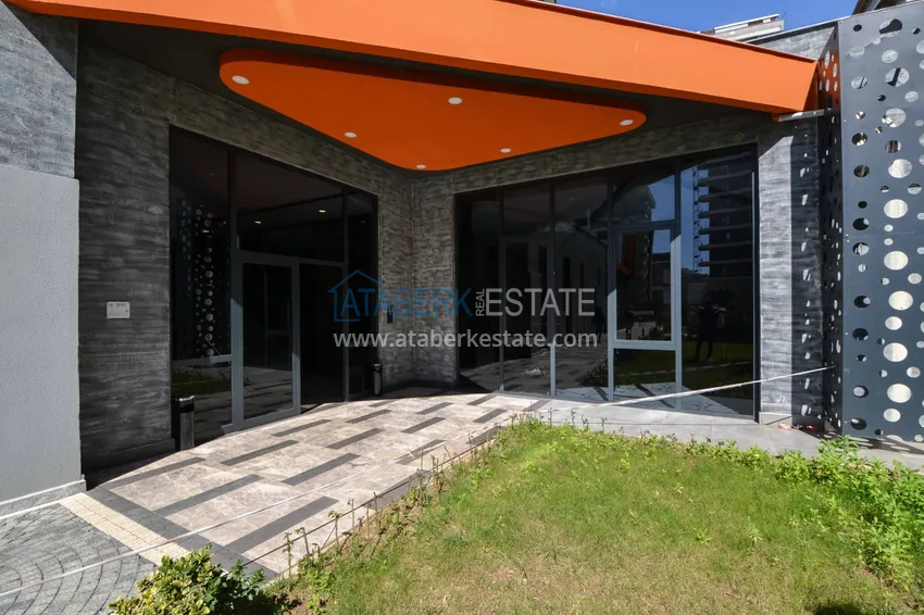 Two-bedroom furnished apartment for long-term rent in the center of Mahmutlar, Saturday market area No. 112 13 