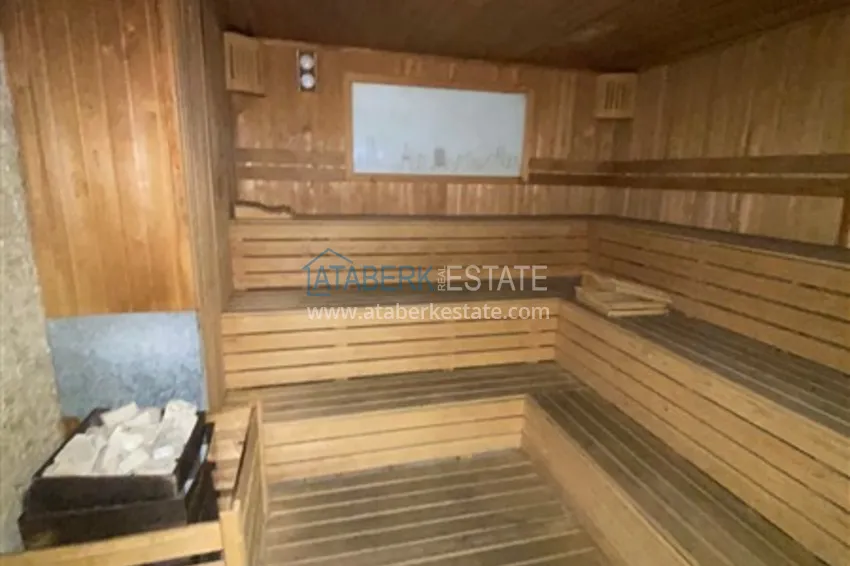 1+1 furnished apartment with mountain views, Alanya center Cleopatra beach area 14 