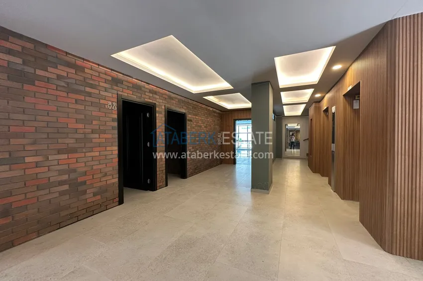 2+1 furnished apartment for long-term rent in the center of Alanya, Keykubat beach area No. 39 14 