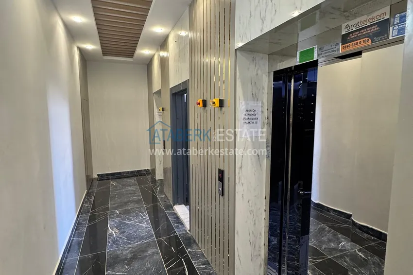 Three-room apartment with two balconies in Mersin, Arpachbakhshish 13 