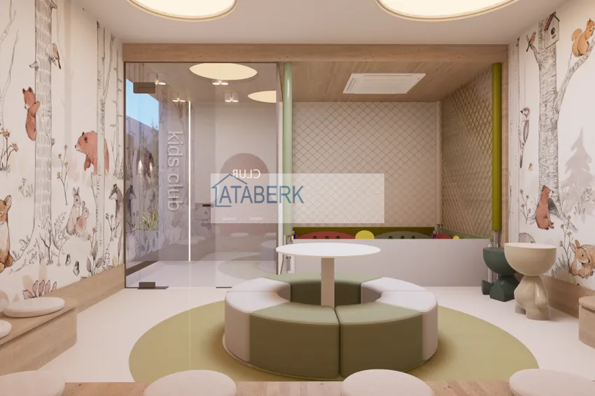 New residential complex project under construction in Antalya, Altintash district  24 