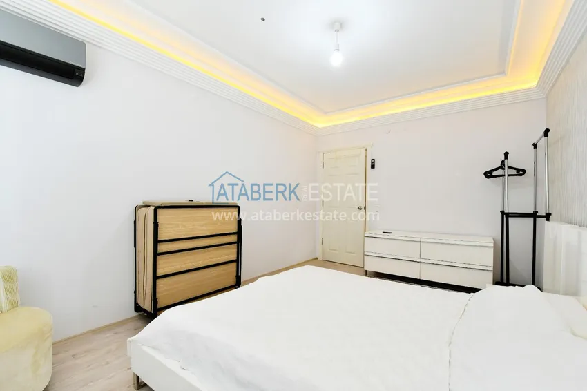 Purchase Apartment in Alanya 3+1 with furniture and glazed balconies on the first coastal, Tosmur area 14