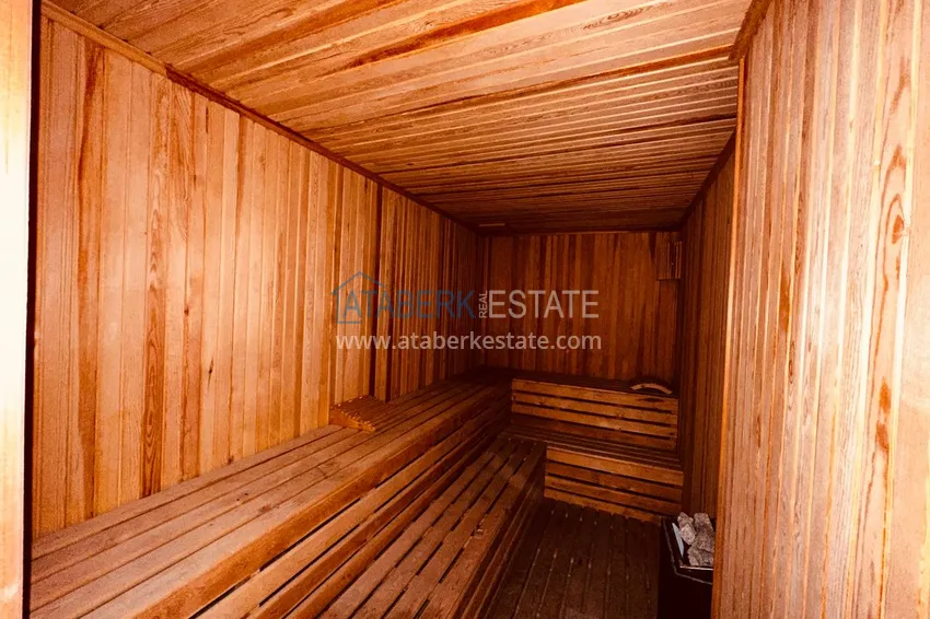 Furnished three bedroom apartment in Avsallar, Alanya 14 