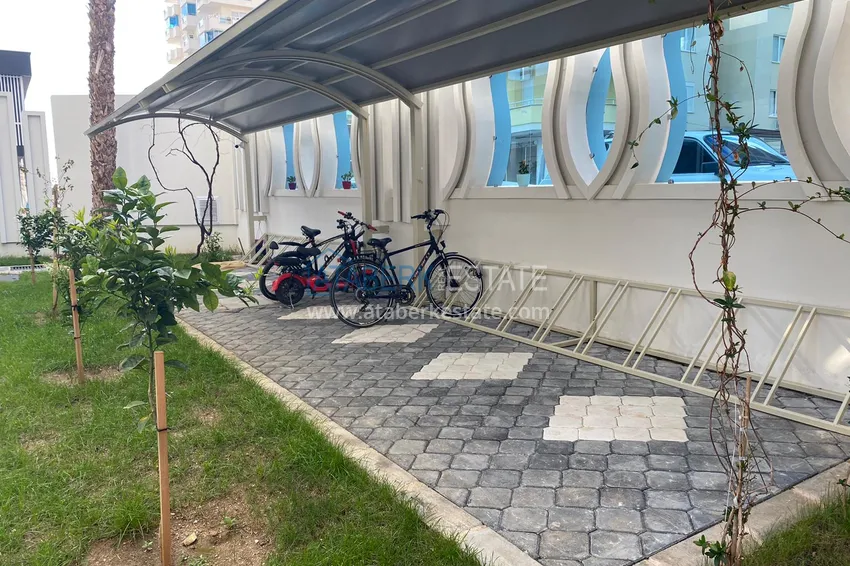 Furnished apartment in Mahmutlar with a glazed balcony in a premium complex 11