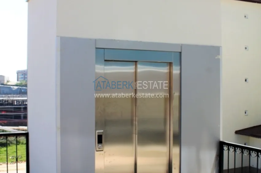 1+1 apartment with furniture and open sea views, Kestel district - Alanya 18 