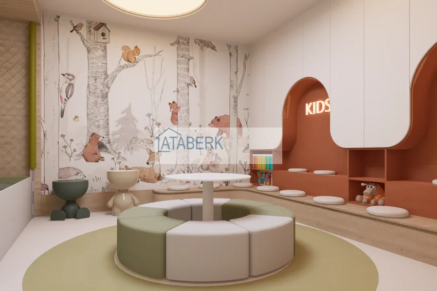 New residential complex project under construction in Antalya, Altintash district  25 