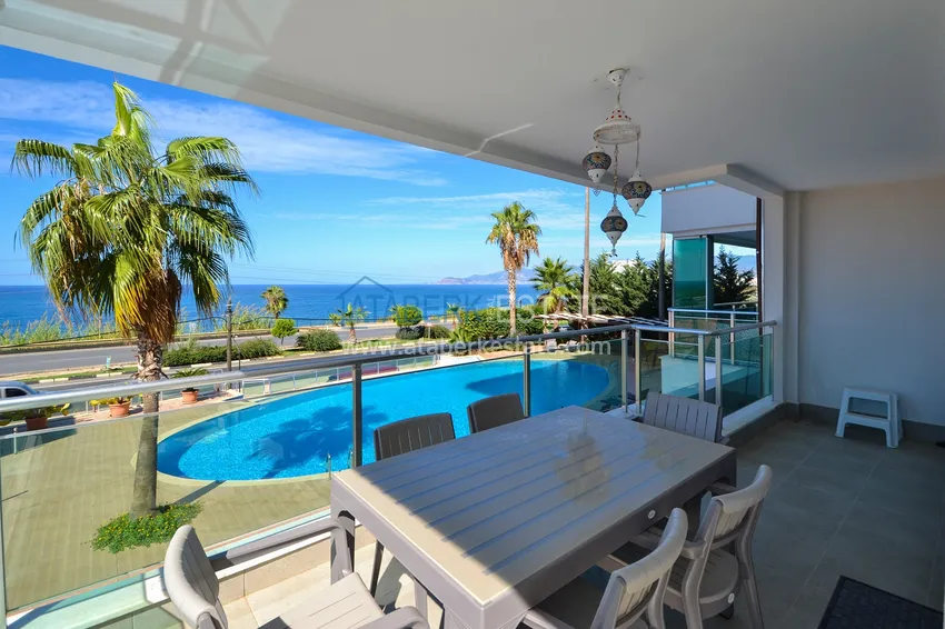 Purchase  Furnished two bedroom apartment with sea view in Kargicak, Alanya 15 