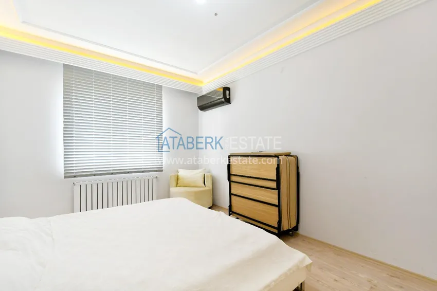 Purchase Apartment in Alanya 3+1 with furniture and glazed balconies on the first coastal, Tosmur area 15