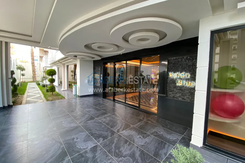 Furnished apartment in Mahmutlar with a glazed balcony in a premium complex 12