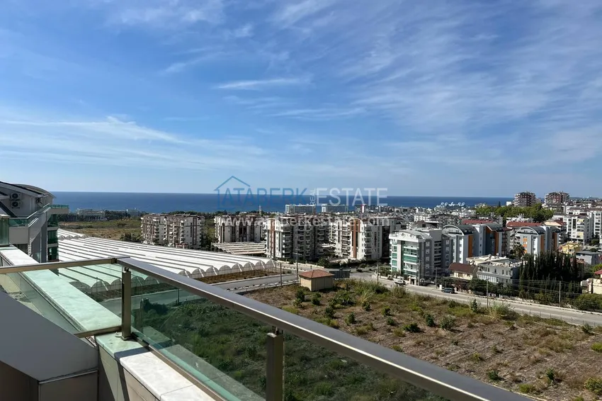 Purchase Furnished 3+1 duplex with a glazed balcony and sea view, Avsallar district — Alanya 15