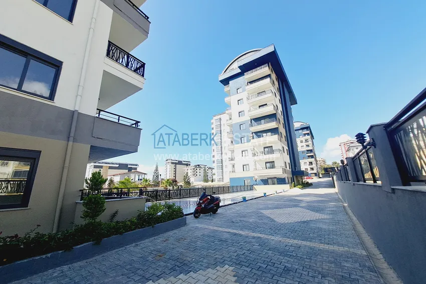 1+1 apartment from the owner with sea view in a new building - Payallar district, Alanya 15 