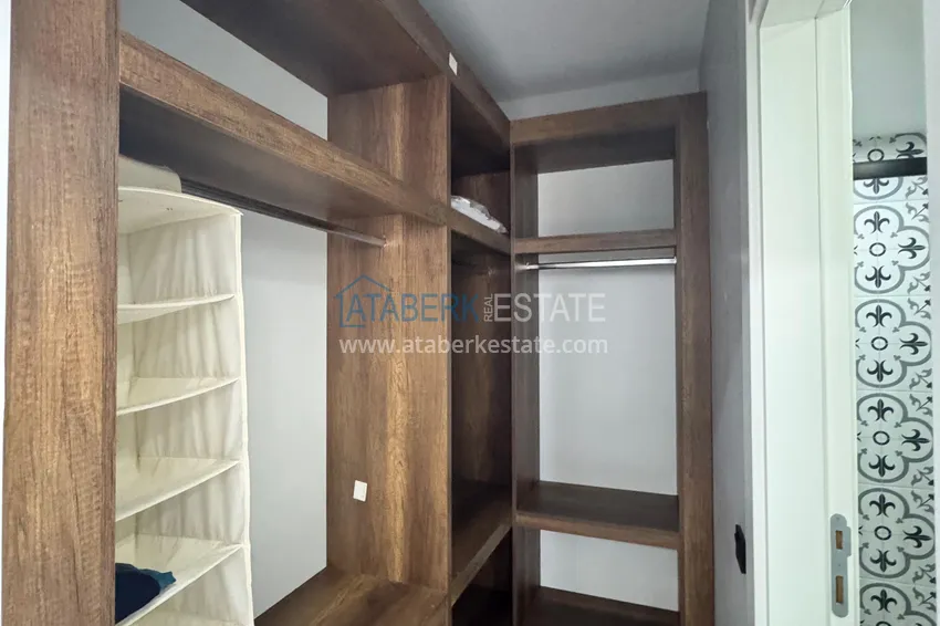 Purchase Two-bedroom apartment with furniture and a glazed balcony in Mersin - Tomyuk 17