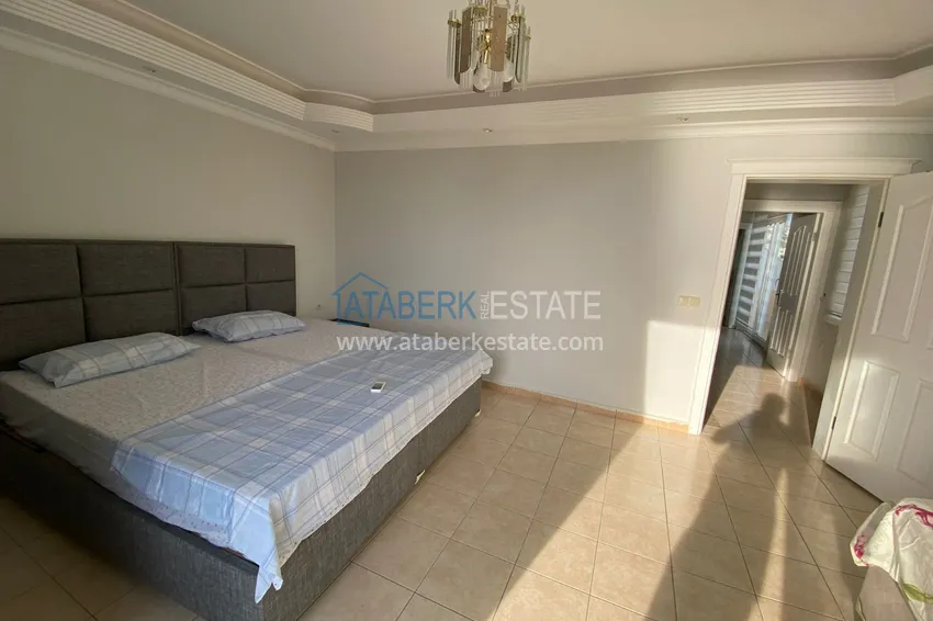 Purchase  4+1 duplex with separate kitchen and panoramic sea and mountain views - Mahmutlar district, Alanya 15 