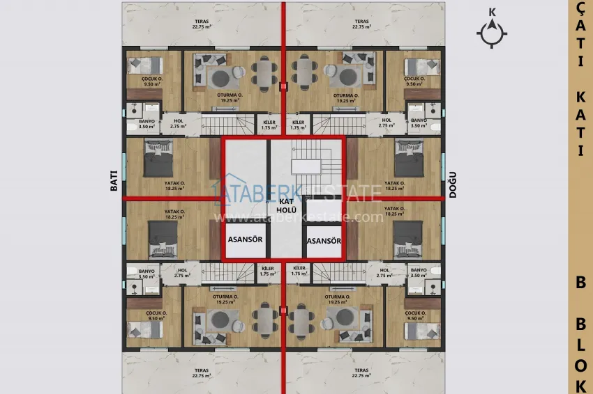 Buy cheap Apartments in Antalya — Center, in a complex under construction 15 