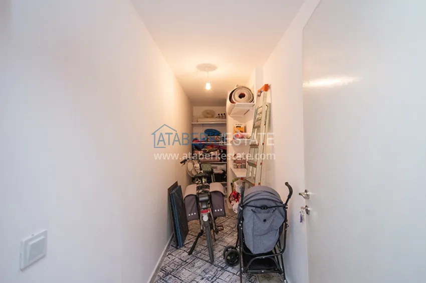 Purchase  Real estate for a residence permit. Furnished apartment with separate kitchen - Alanya city center, Cleopatra district 16 