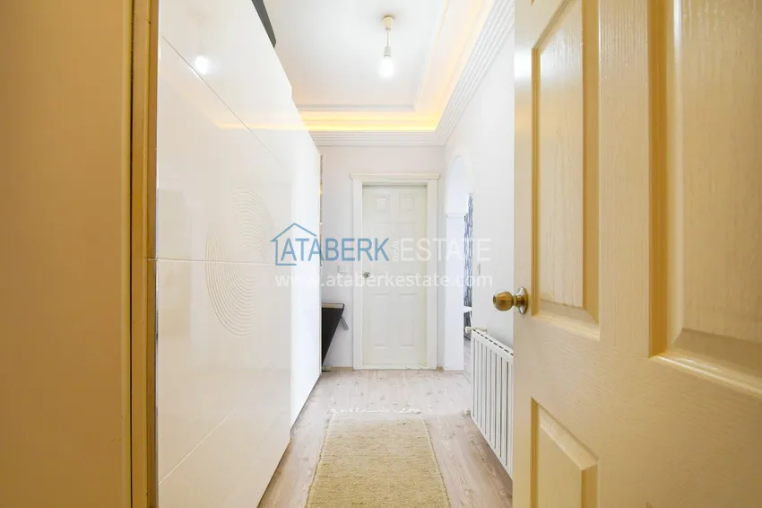 Purchase Apartment in Alanya 3+1 with furniture and glazed balconies on the first coastal, Tosmur area 16