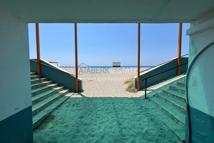 Elite 3+1 panoramic linear apartment with furniture in Tosmur, Alanya 22 