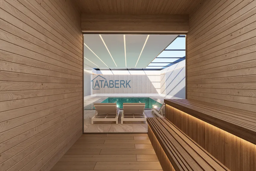 New residential complex project under construction in Antalya, Altintash district  27 