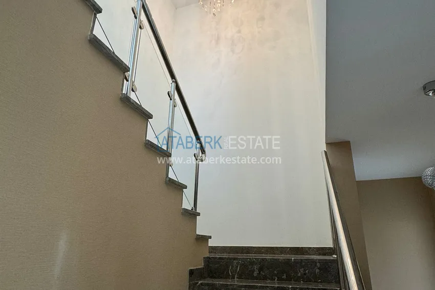Purchase  Two-storey villa in Kargicak, furnished, with private garage and swimming pool  20 