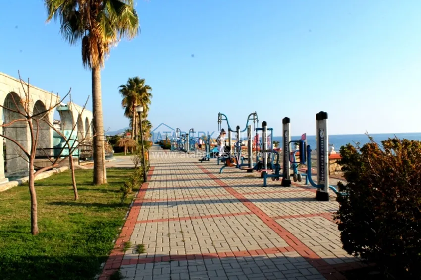 1+1 apartment with furniture and open sea views, Kestel district - Alanya 21 