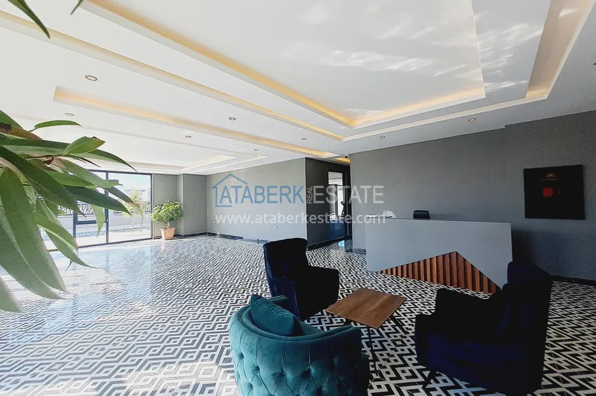 1+1 apartment from the owner with sea view in a new building - Payallar district, Alanya 17 