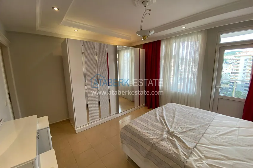 Purchase  4+1 duplex with separate kitchen and panoramic sea and mountain views - Mahmutlar district, Alanya 18 