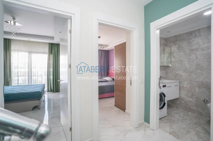 Purchase  Reverse duplex with sea view in Alanya, Kestel district  17 
