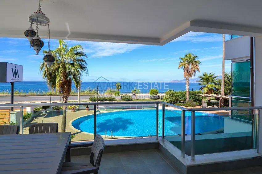 Purchase  Furnished two bedroom apartment with sea view in Kargicak, Alanya 18 