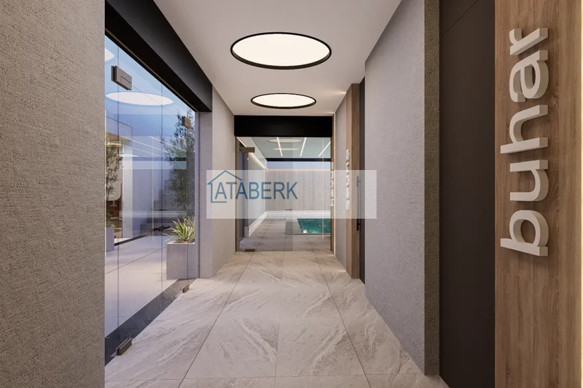 New residential complex project under construction in Antalya, Altintash district  29 