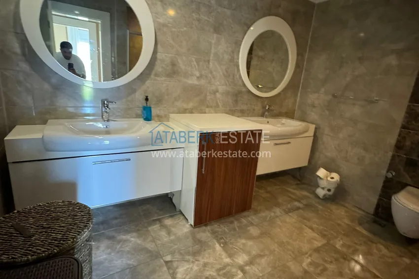 Purchase  Two-storey villa in Kargicak, furnished, with private garage and swimming pool  22 