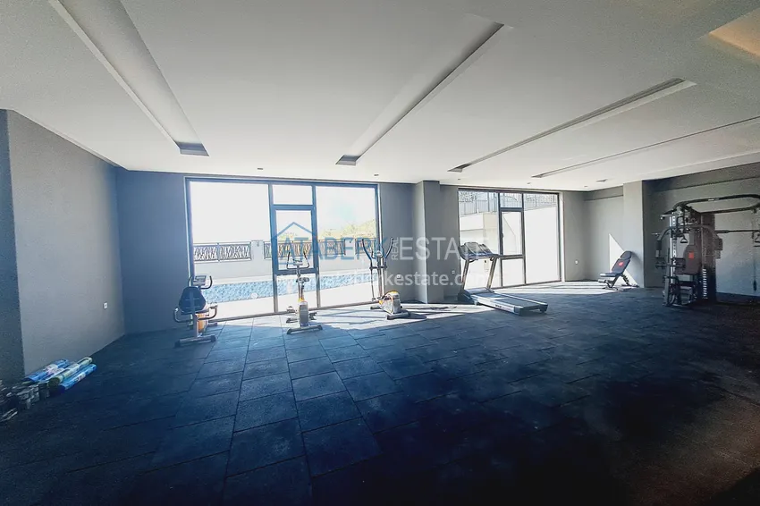 1+1 apartment from the owner with sea view in a new building - Payallar district, Alanya 19 