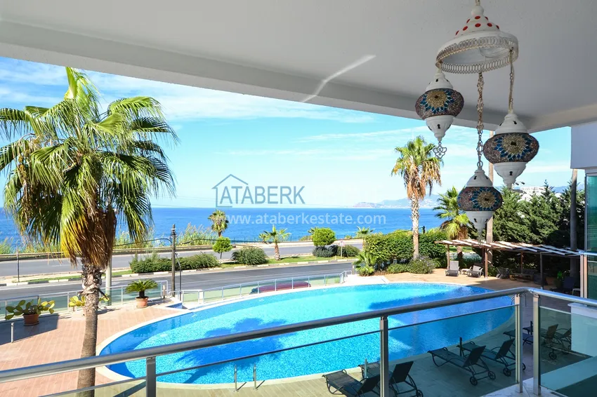 Purchase  Furnished two bedroom apartment with sea view in Kargicak, Alanya 19 