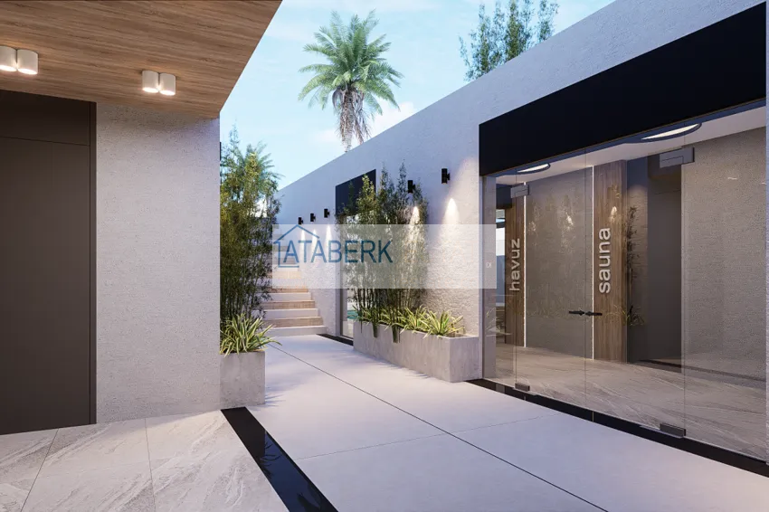 New residential complex project under construction in Antalya, Altintash district  11 