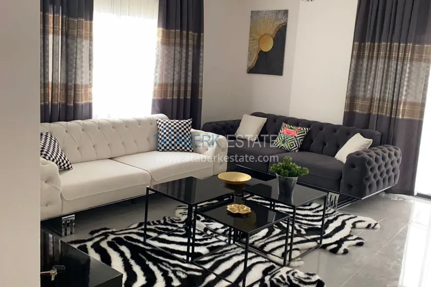 Purchase 2+1 penthouse duplex with furniture from the owner in Alanya, Oba district 2 