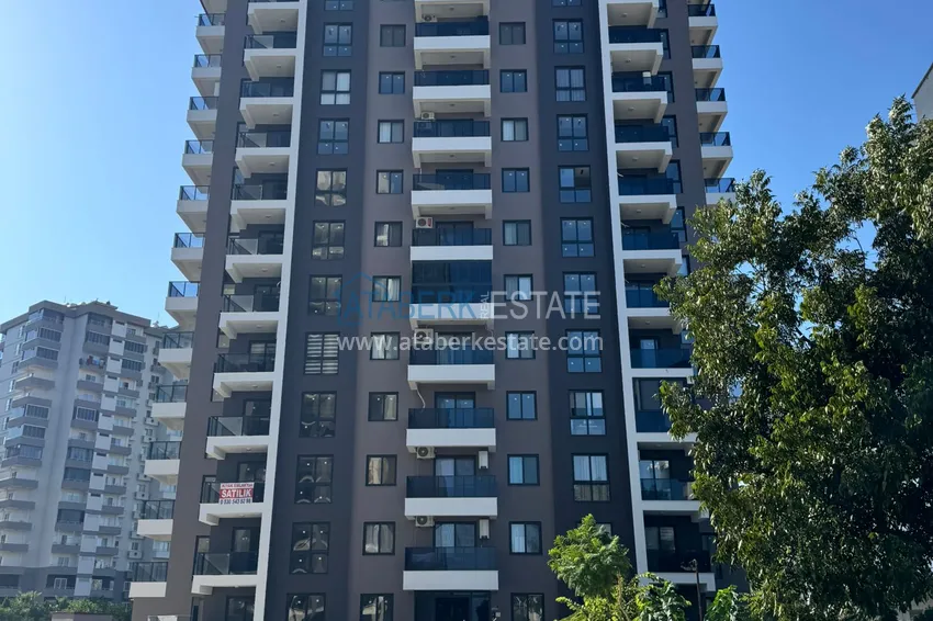 Finely finished one-bedroom apartment in Mersin, Teje district 2 