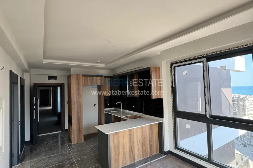 Purchase  Finely finished one-bedroom apartment in Mersin, Teje district 1 