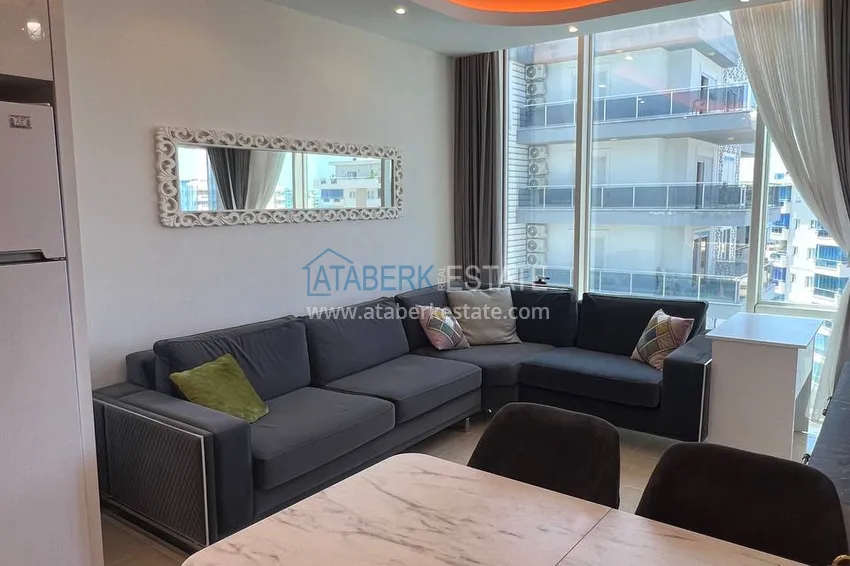 Purchase Furnished apartment in Mahmutlar with a glazed balcony in a premium complex 1