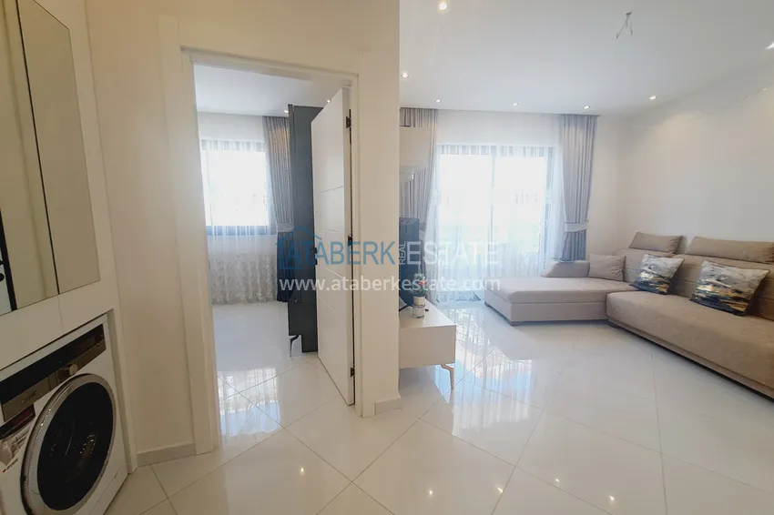 Purchase  Apartment 1+1 with furniture and mountain views in a complex with hotel infrastructure, Mahmutlar district — Alanya  1 