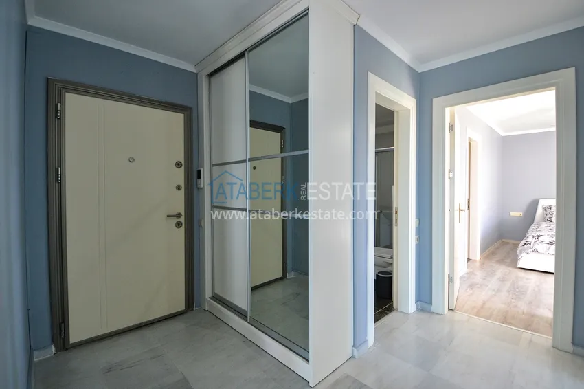 Purchase  Furnished two bedroom apartment with sea view in Kargicak, Alanya 1 