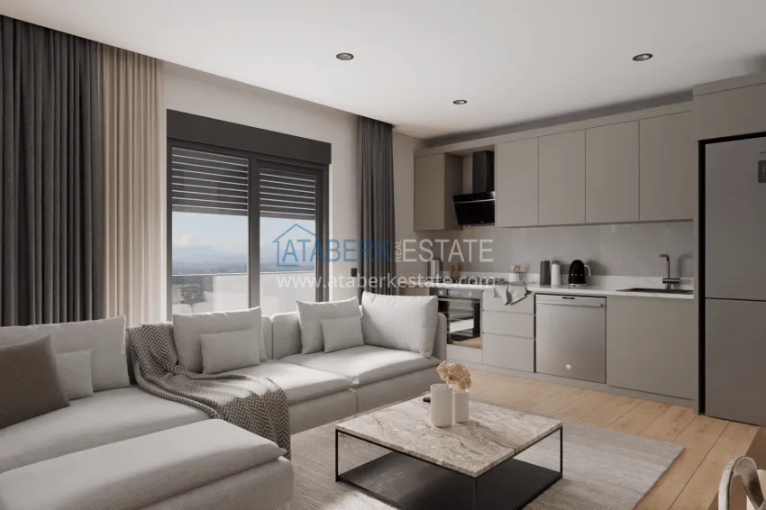 Purchase Apartments in Antalya — Center, in a complex under construction 1 