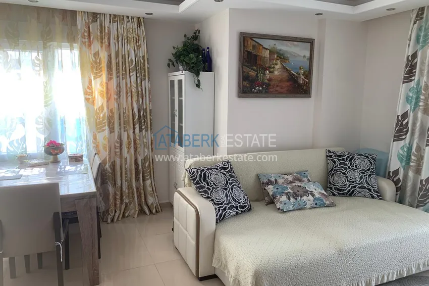 Purchase  Real estate for a residence permit! Furnished 2+1 apartment with sea and mountain views, Oba district — Alanya 1 